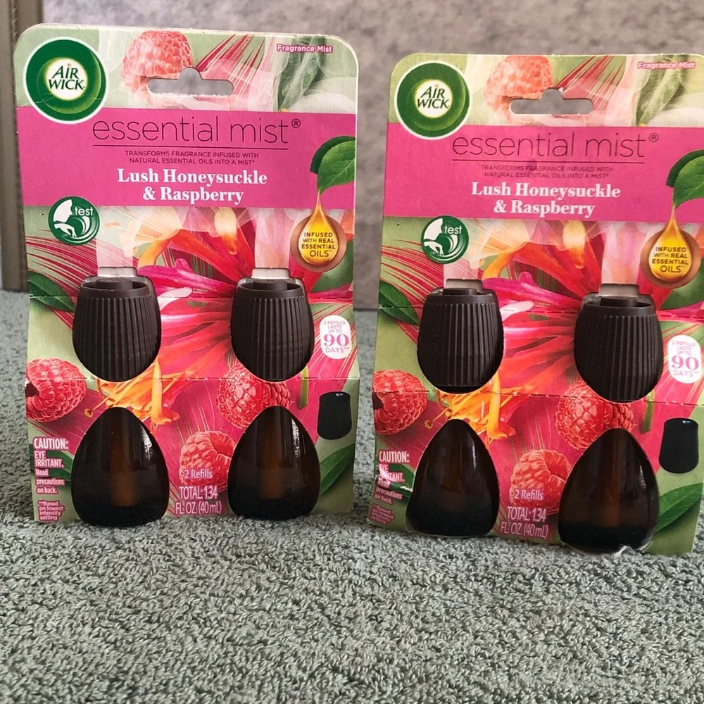 Air Wick Essential Mist Lush Honeysuckle & Raspberry Refill Duo - Picture 1 of 1